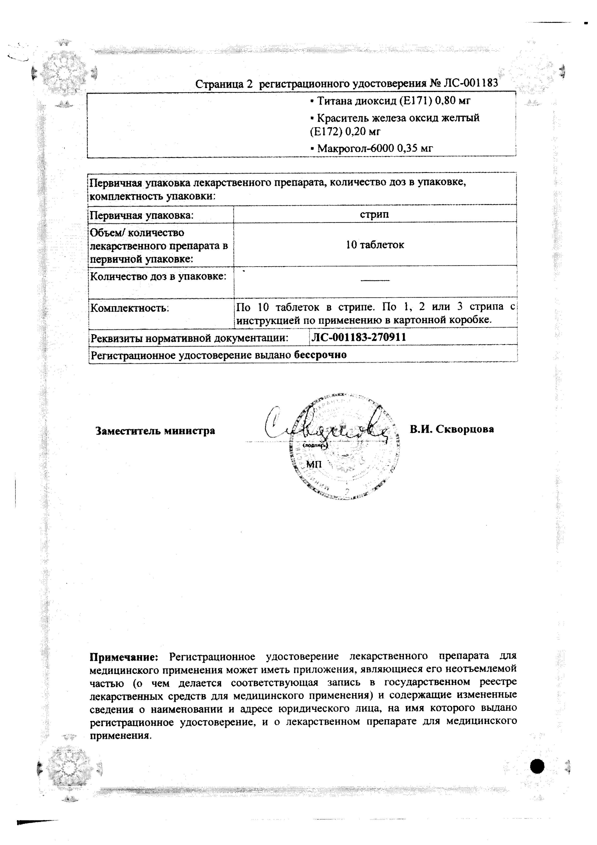 Сертификат Sunpras