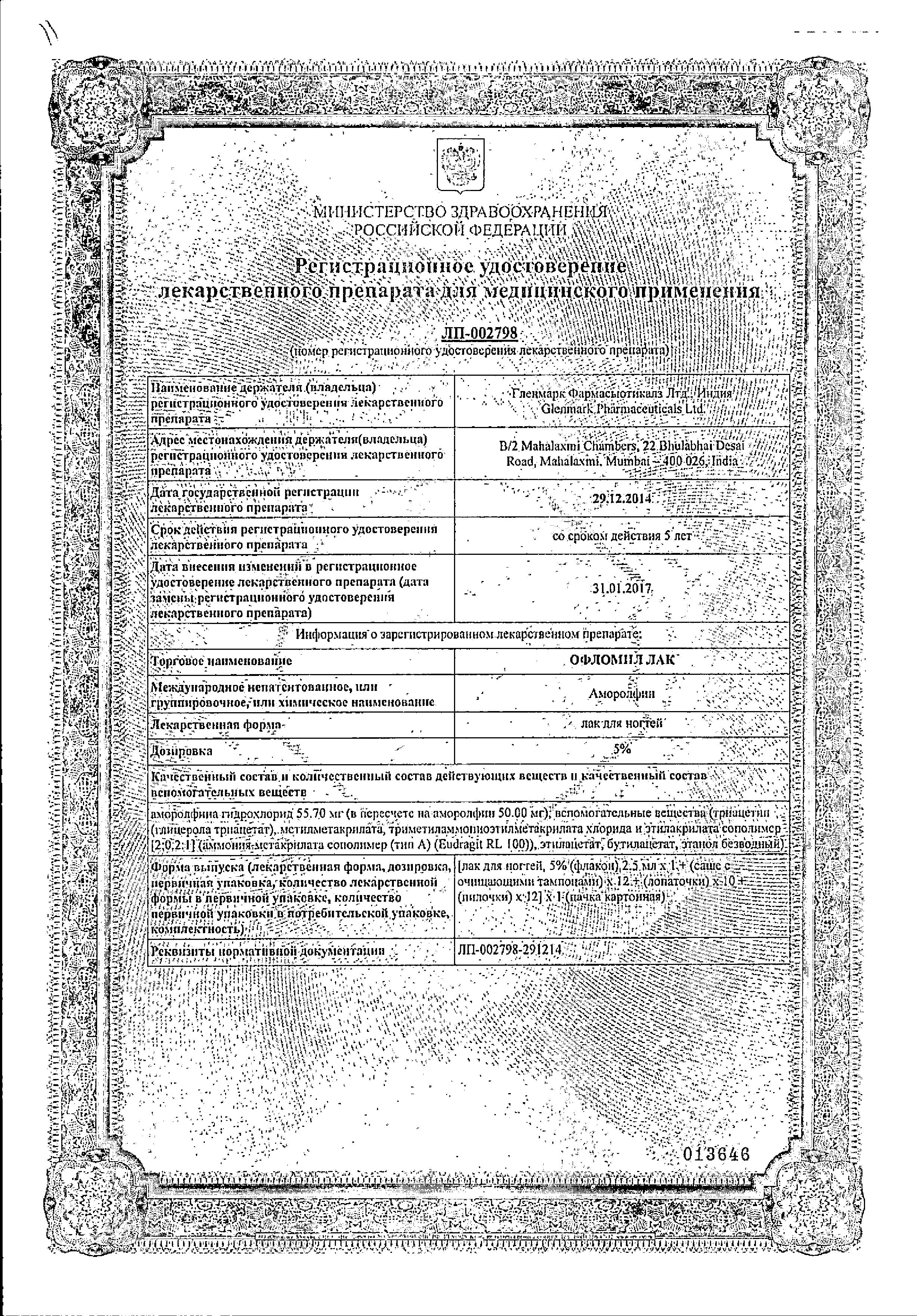 Сертификат Hydrovit® forte