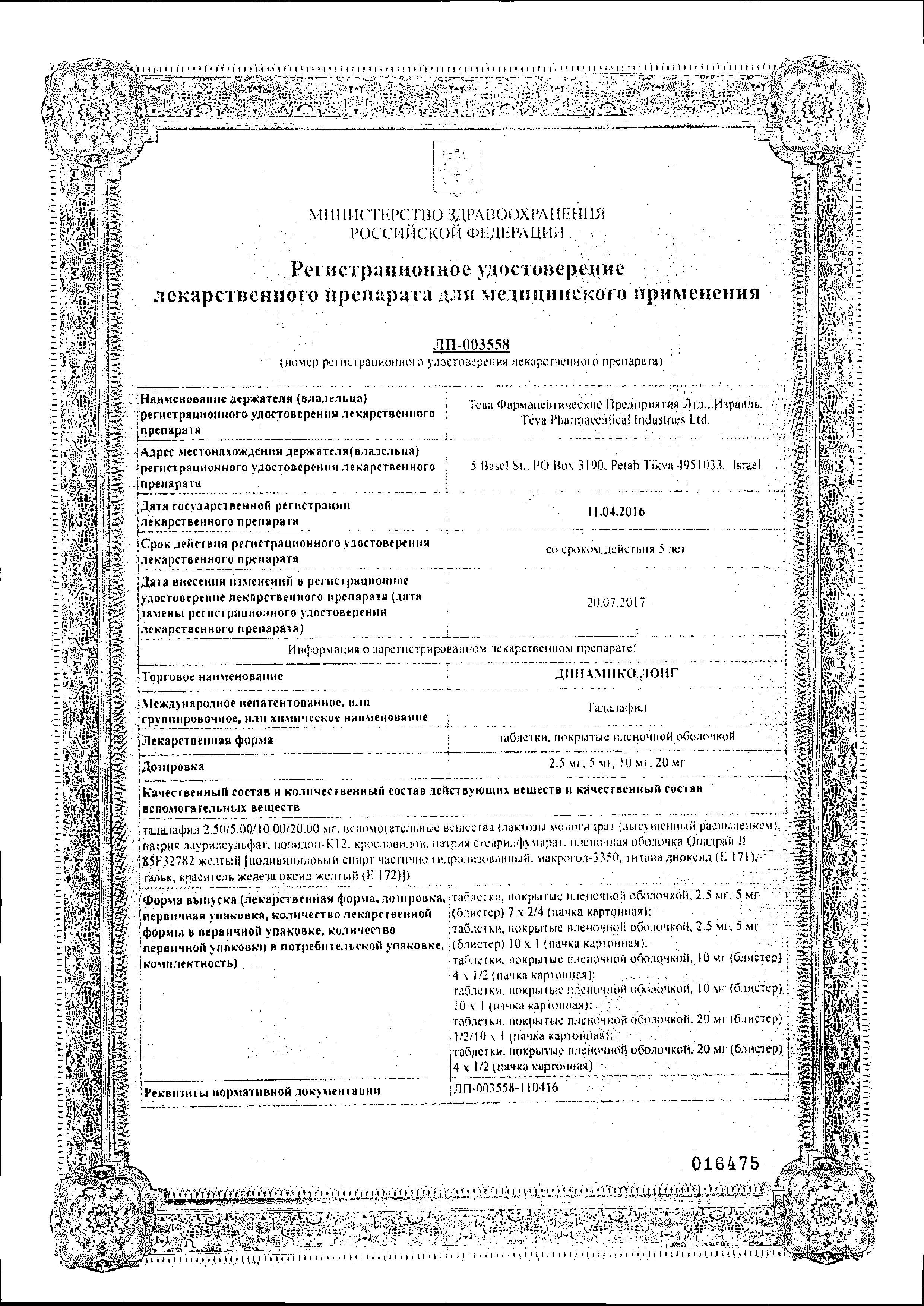 Сертификат Actemra®