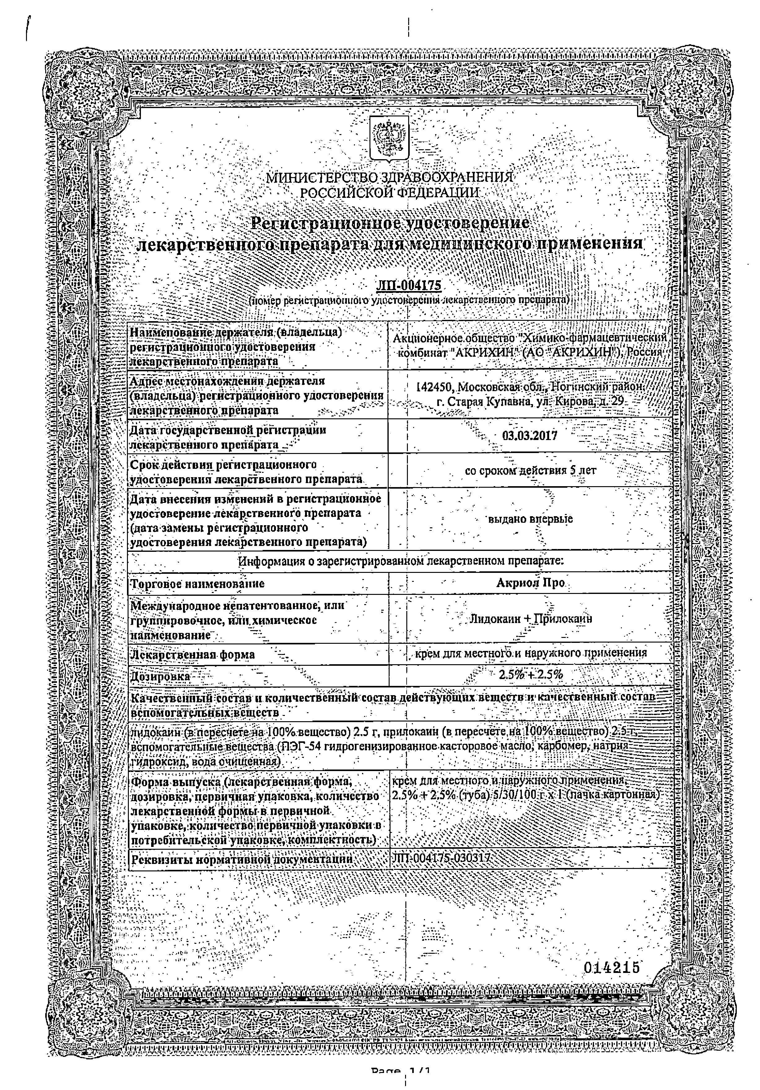 Сертификат Tobi®